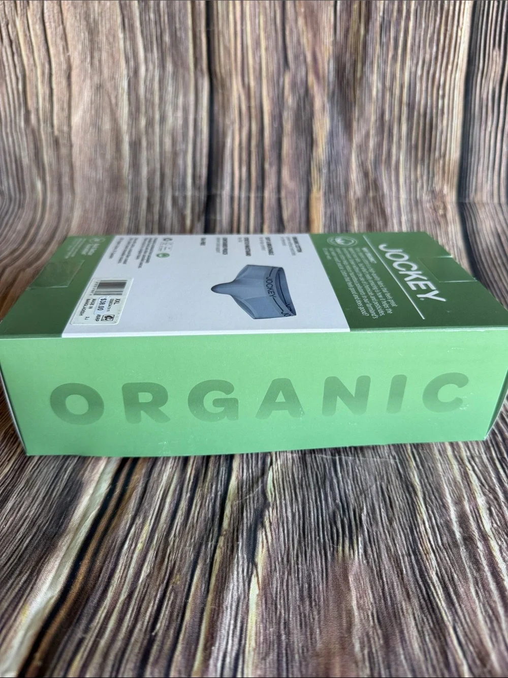 Jockey Men’s Organic Cotton Stretch Low-Rise Briefs 3-Pack XXL New